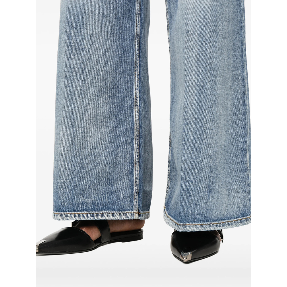 Faded Wide- Leg