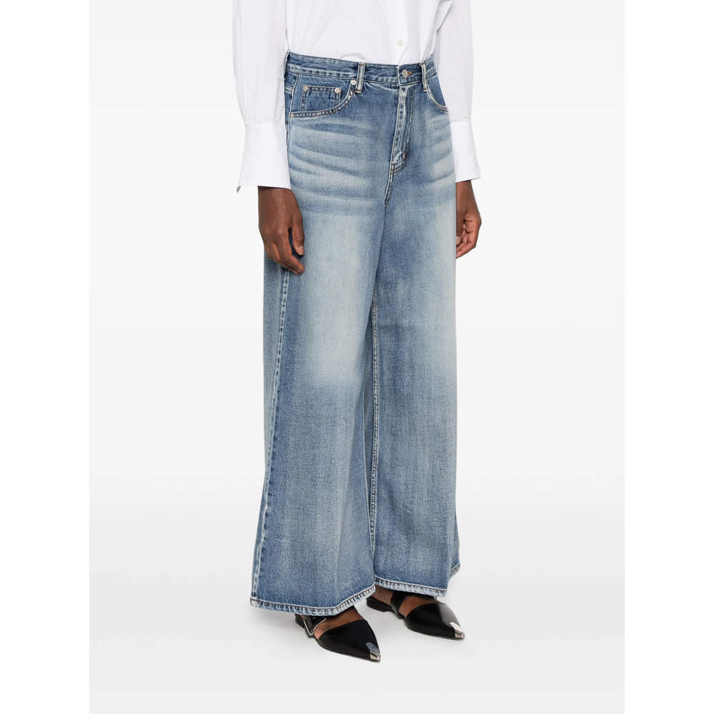 Faded Wide- Leg