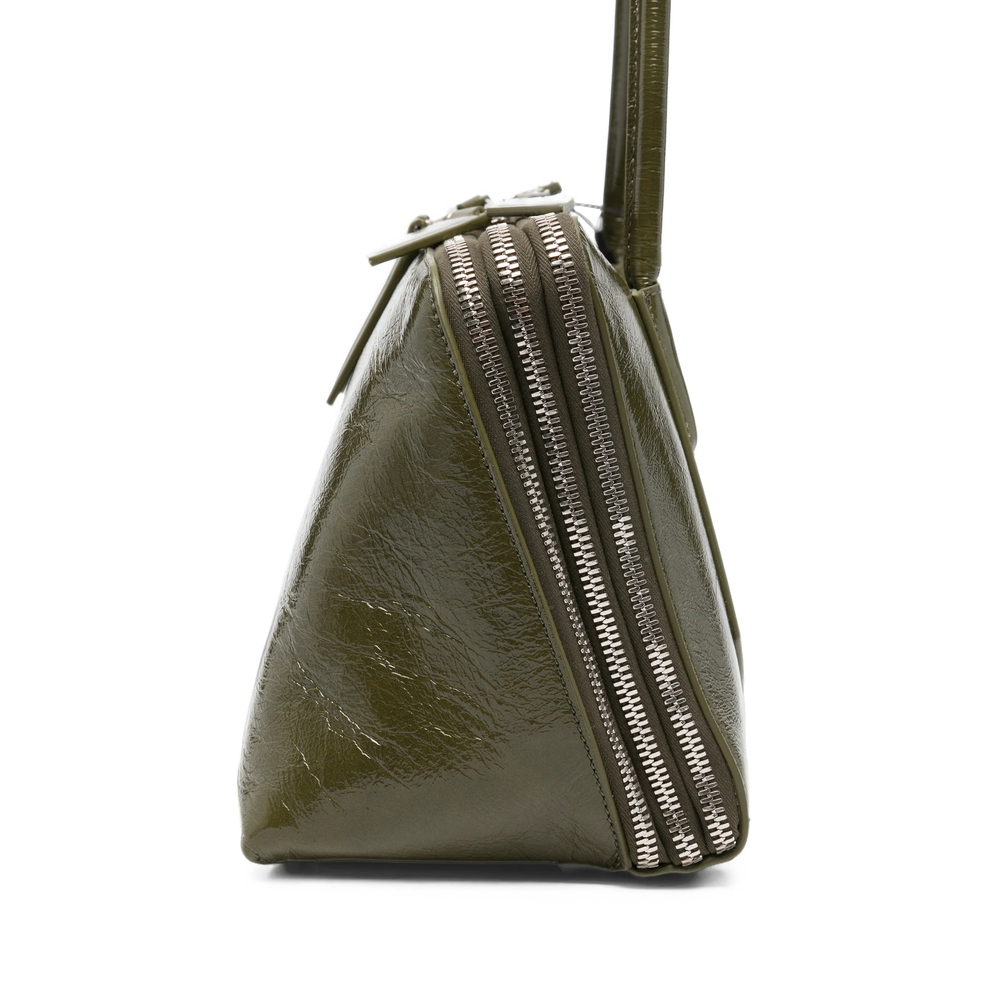 ''L'Altra Di Milano'' Olive Shoulder Bag