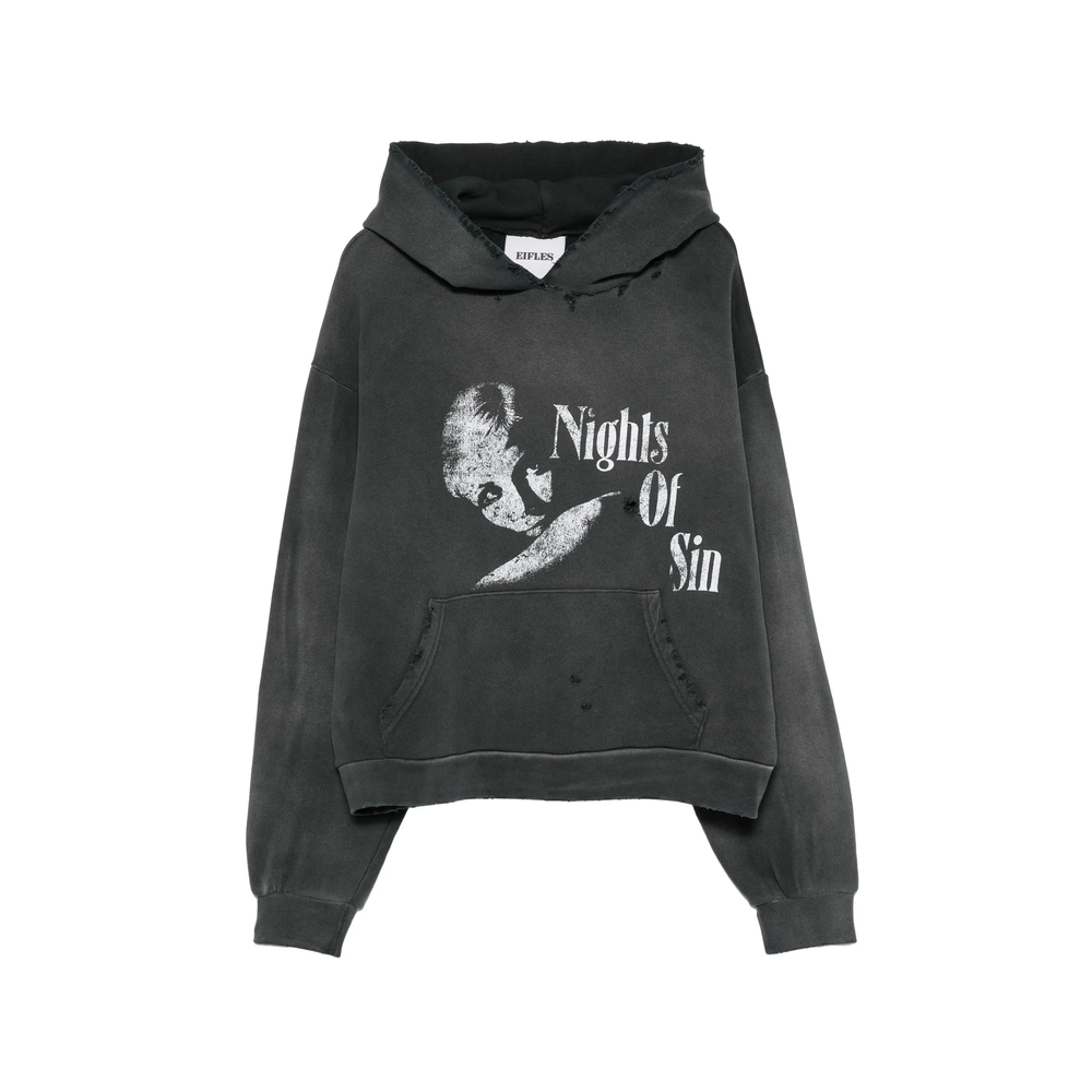 Graphic-Print Hoodie