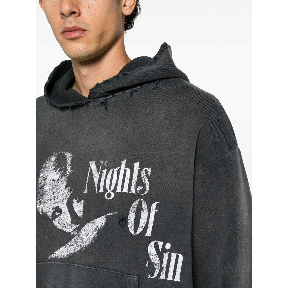 Graphic-Print Hoodie