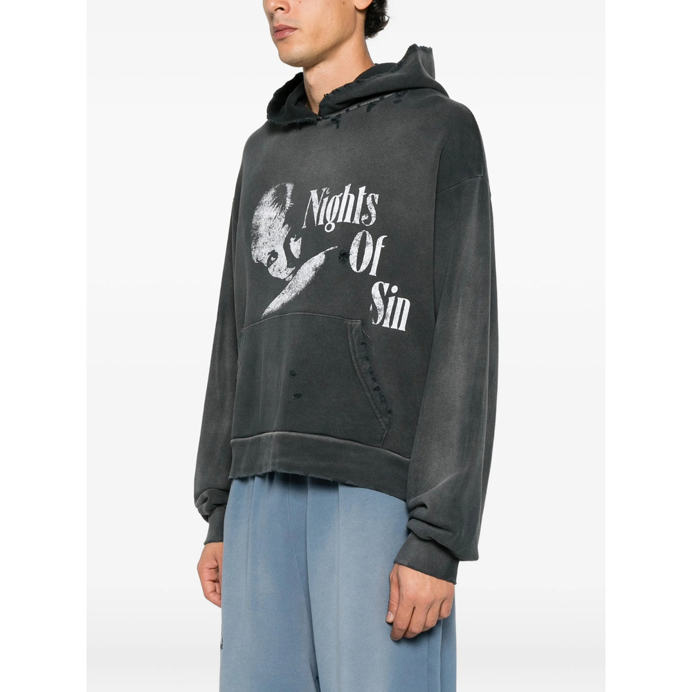 Graphic-Print Hoodie