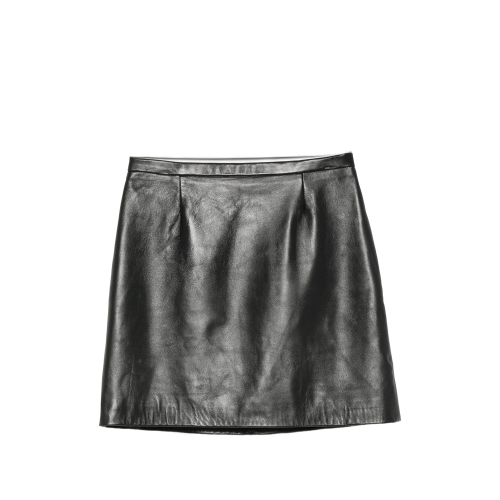 Cassell Leather Mini Skirt