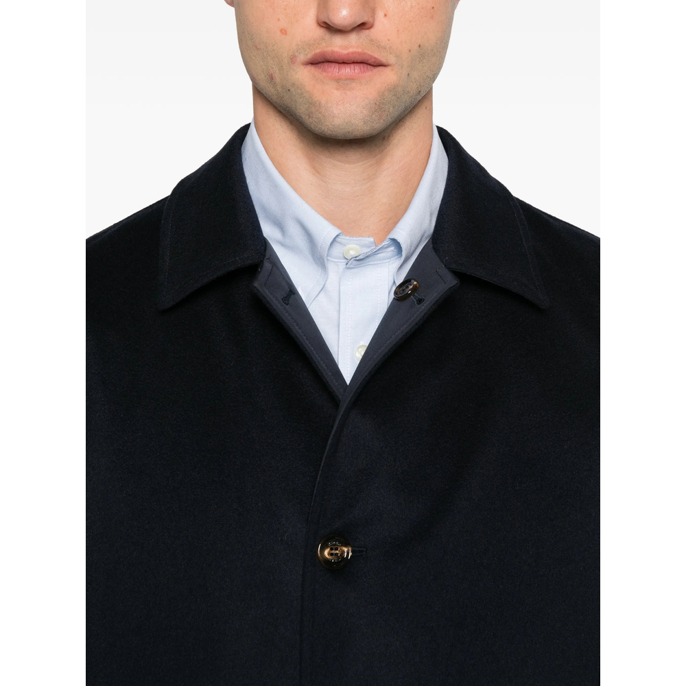 Reversible Single-Breasted Coat