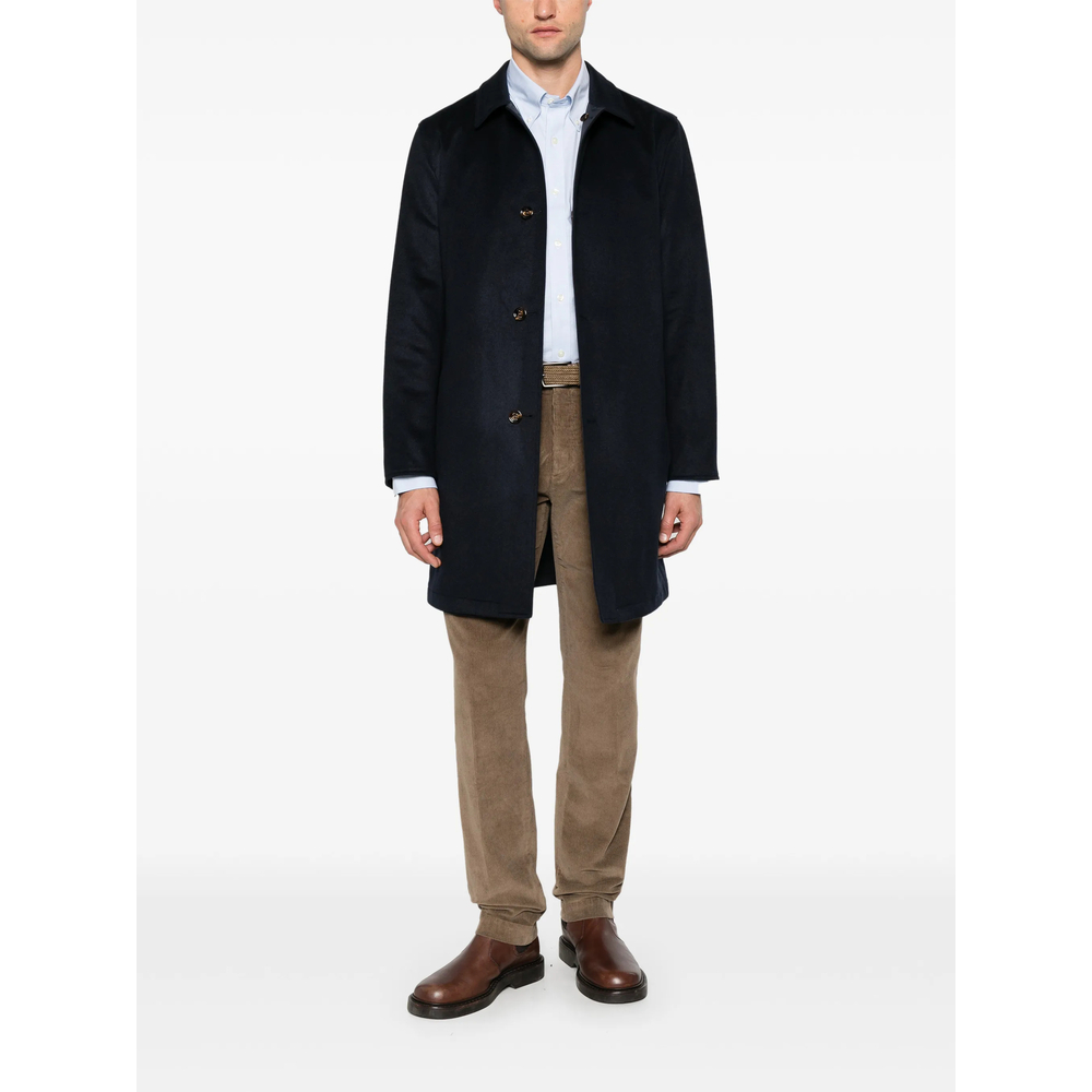 Reversible Single-Breasted Coat