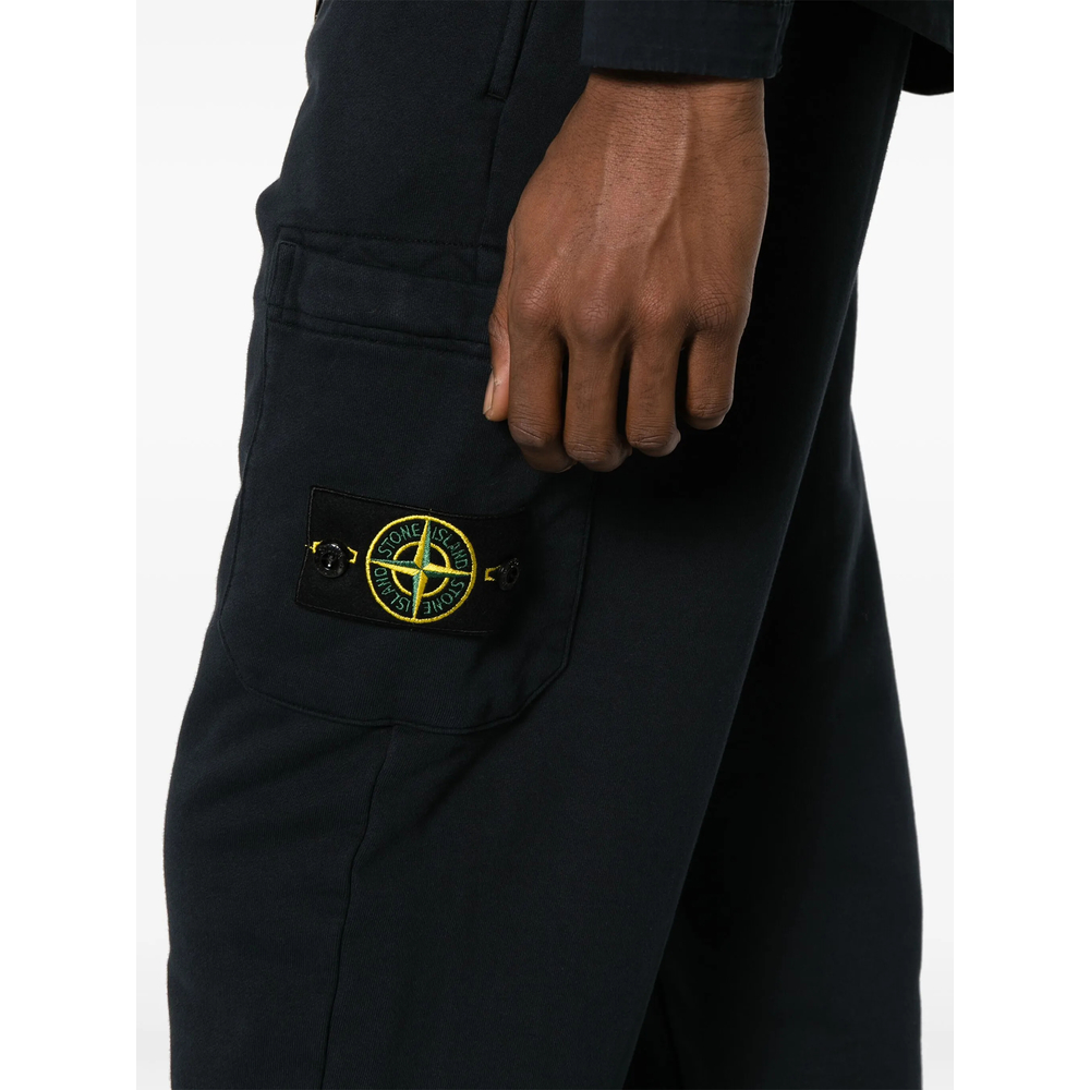 Compass-Badge Cotton Track Pants