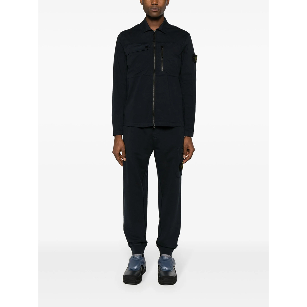 Compass-Badge Cotton Track Pants