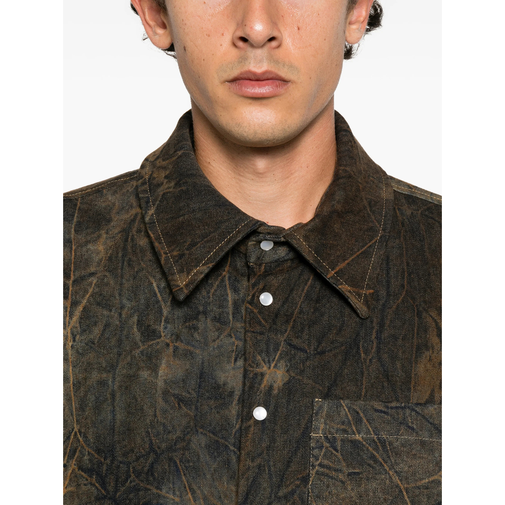 Séfr Overdyed Button-Down Shirt