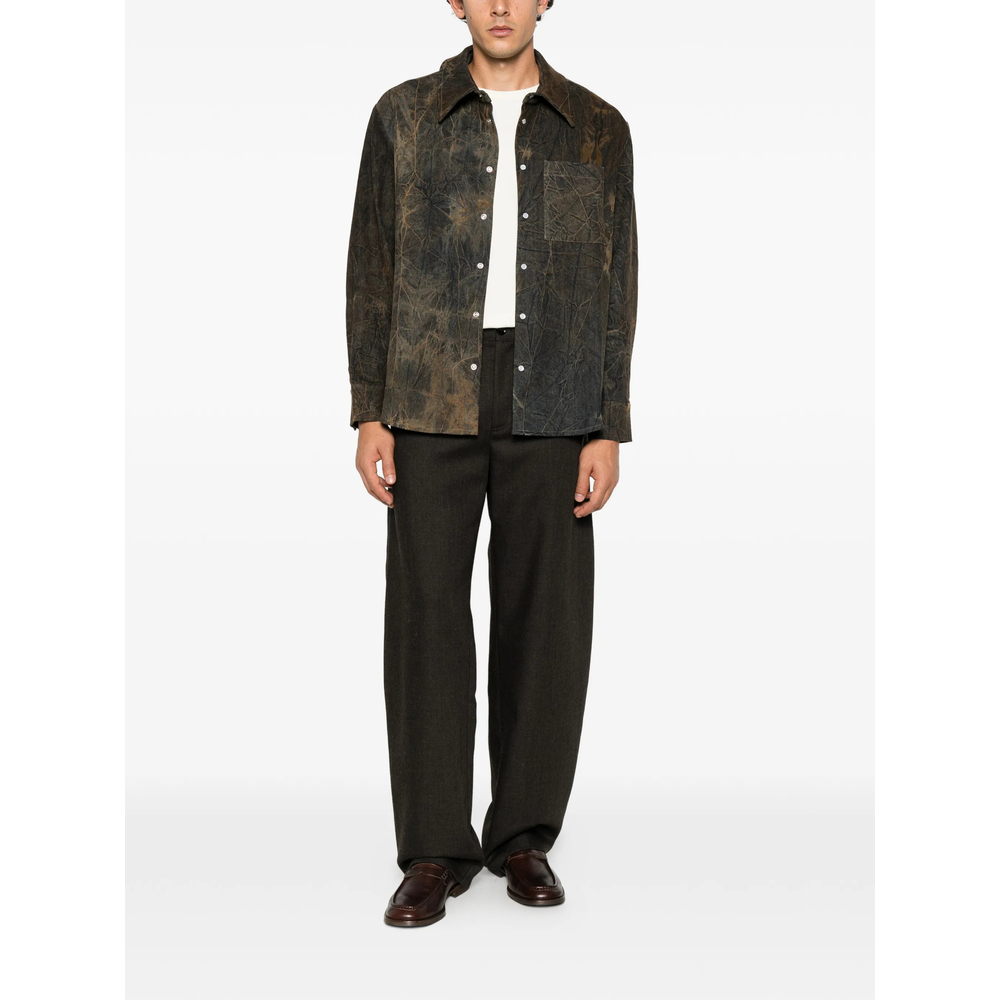 Séfr Overdyed Button-Down Shirt