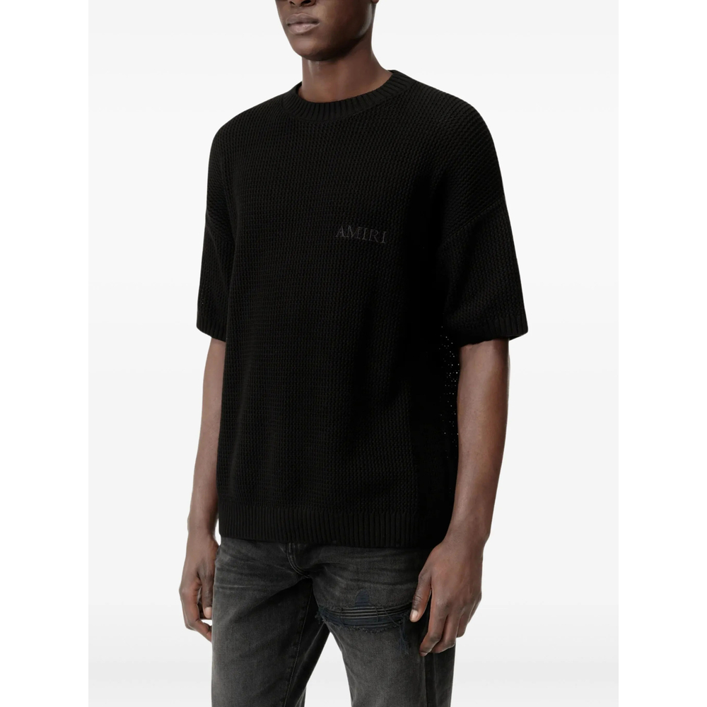 Crochet Mesh T-Shirt