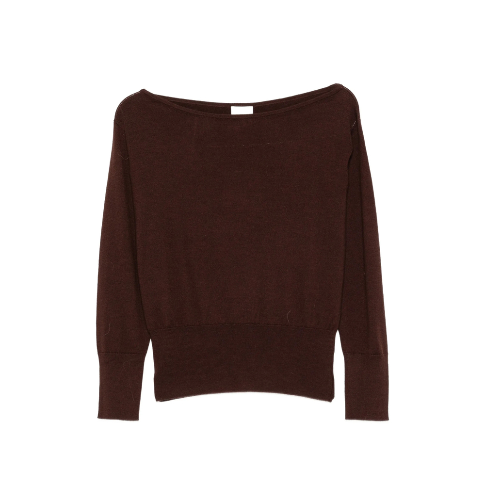 Boat-Neck Sweater