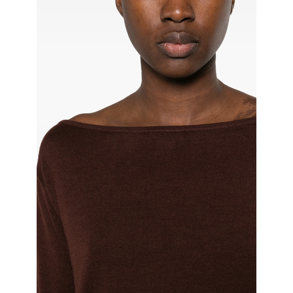 Boat-Neck Sweater