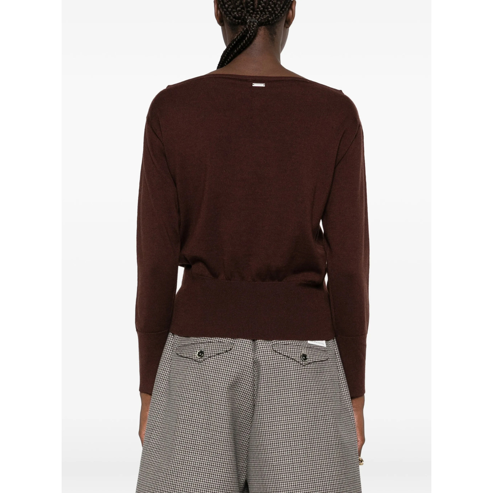 Boat-Neck Sweater