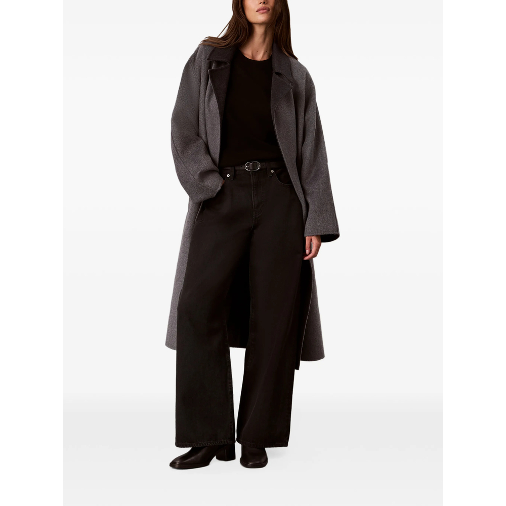Belted Storm-Flap Coat
