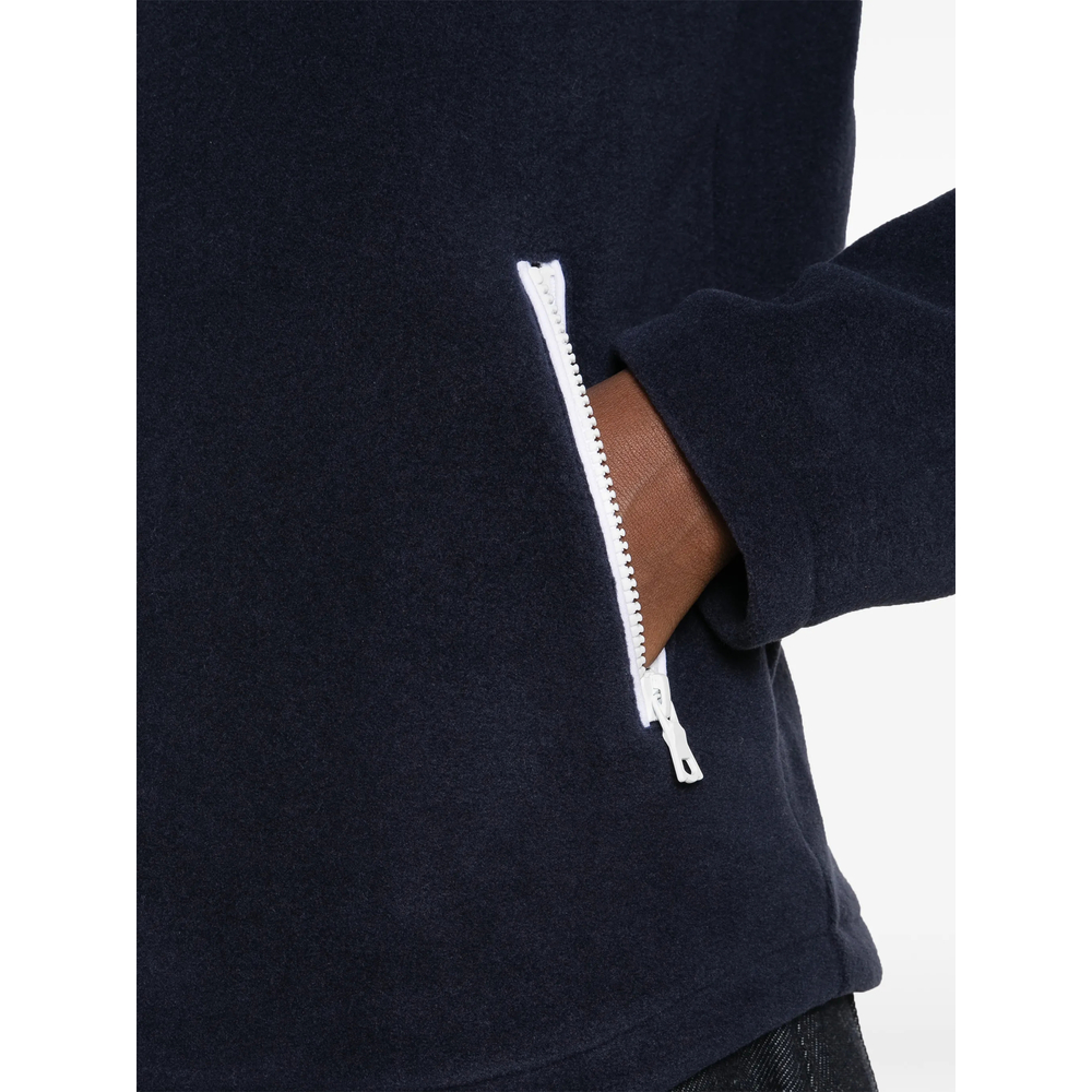 Ezia Logo-Embroidered Fleece Sweatshirt