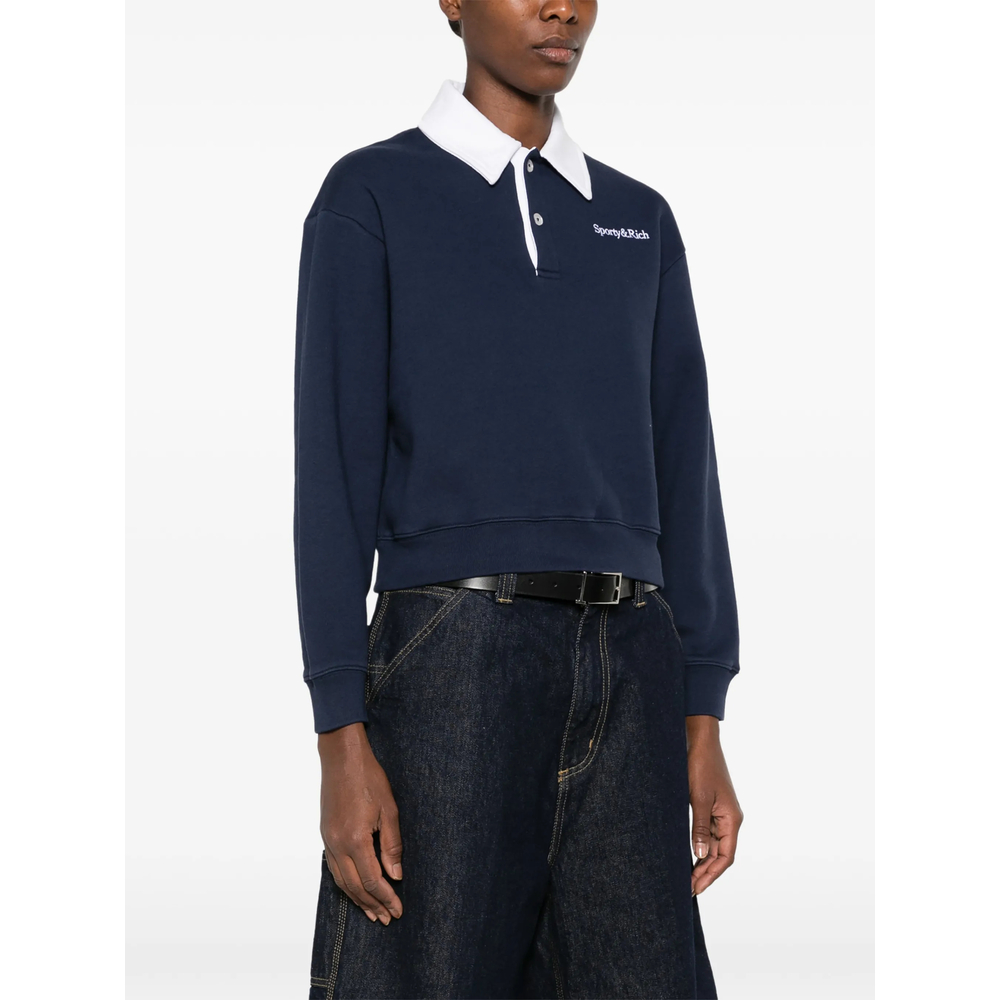 Logo-Embroidered Polo Top