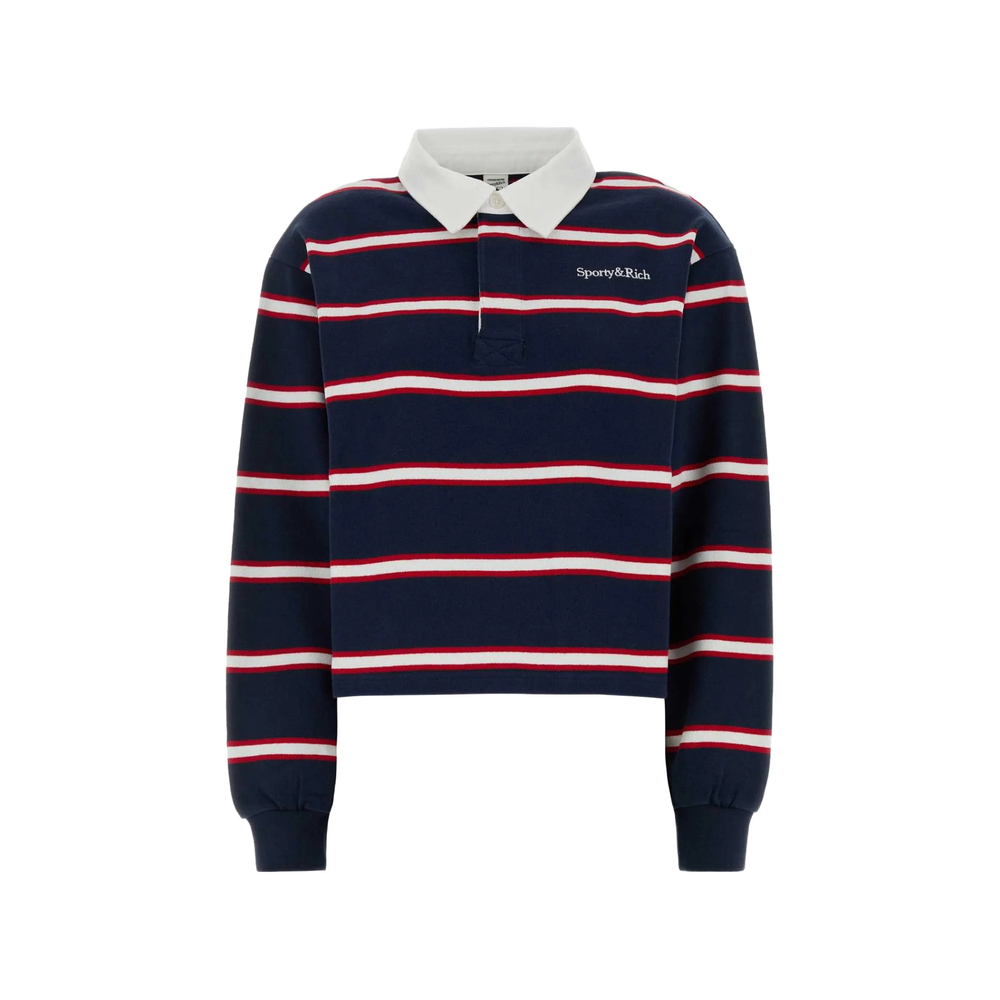 Blondie Serif Striped Polo