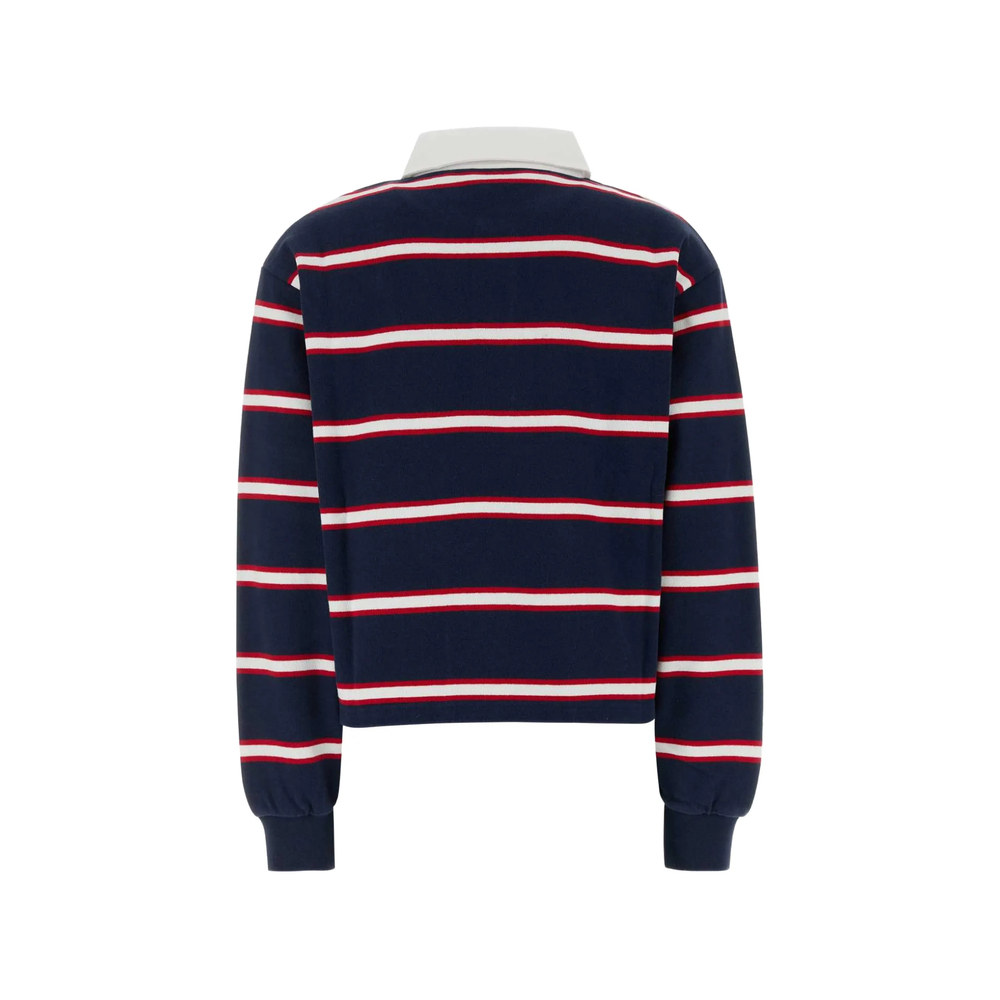 Blondie Serif Striped Polo