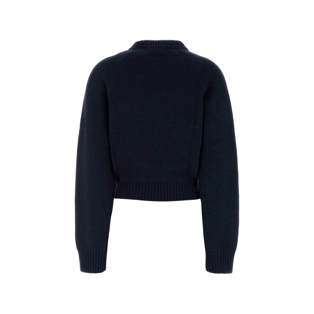 Logo-Print Wool Jumper