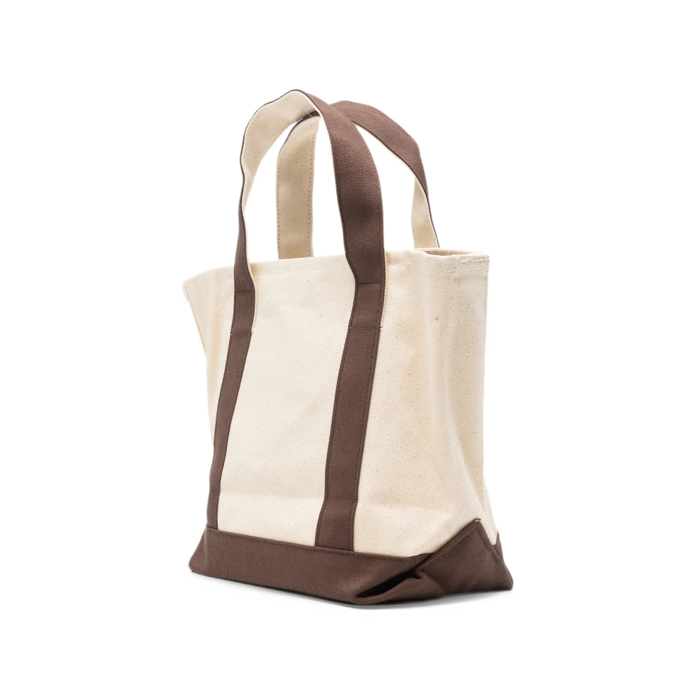 Mini Logo-Embroidered Tote Bag
