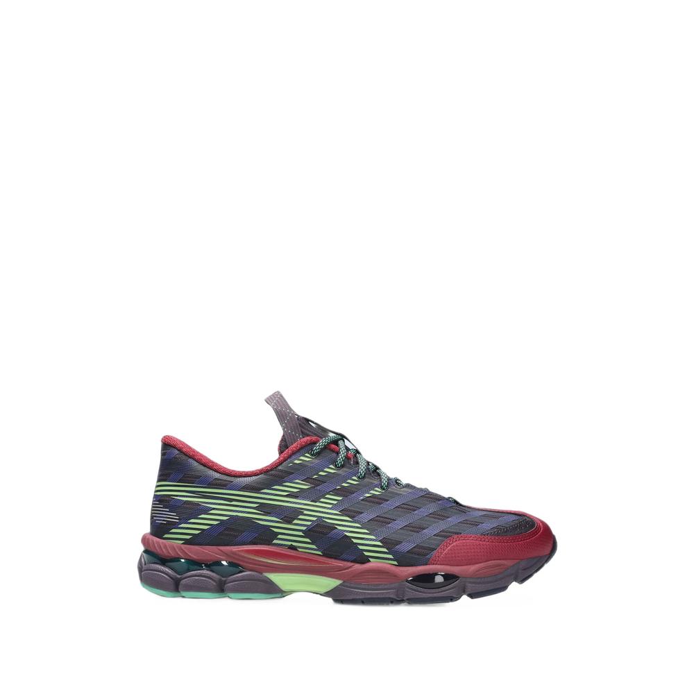 Asics Mesh Woven-panel Sneakers