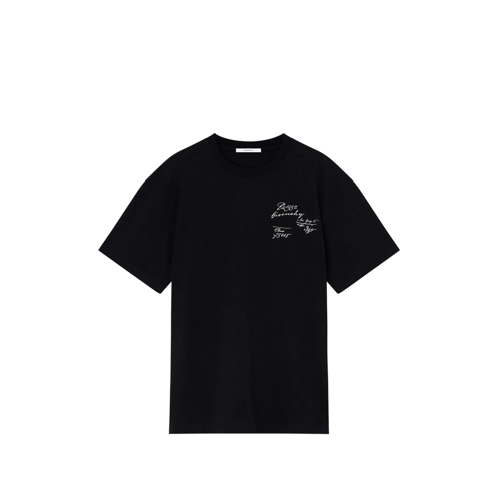 Scripty-Print T-Shirt