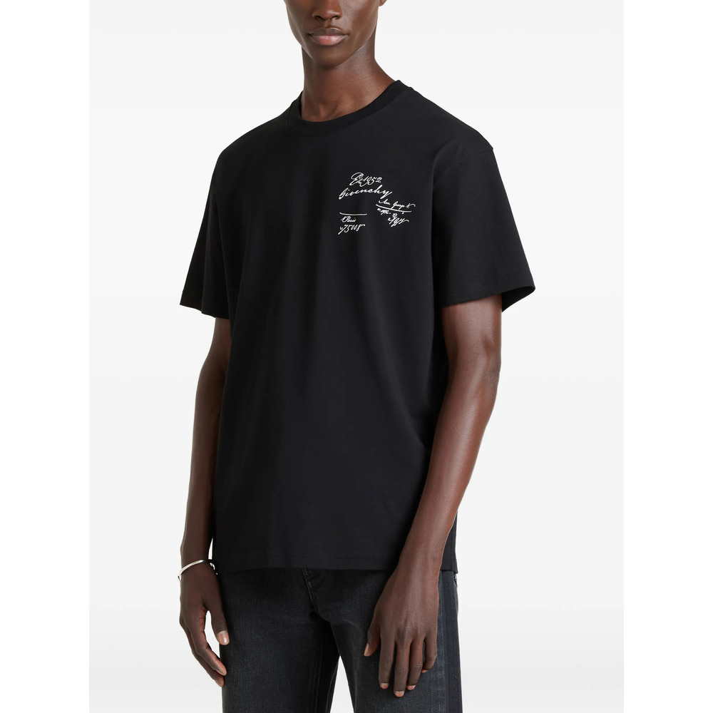 Scripty-Print T-Shirt