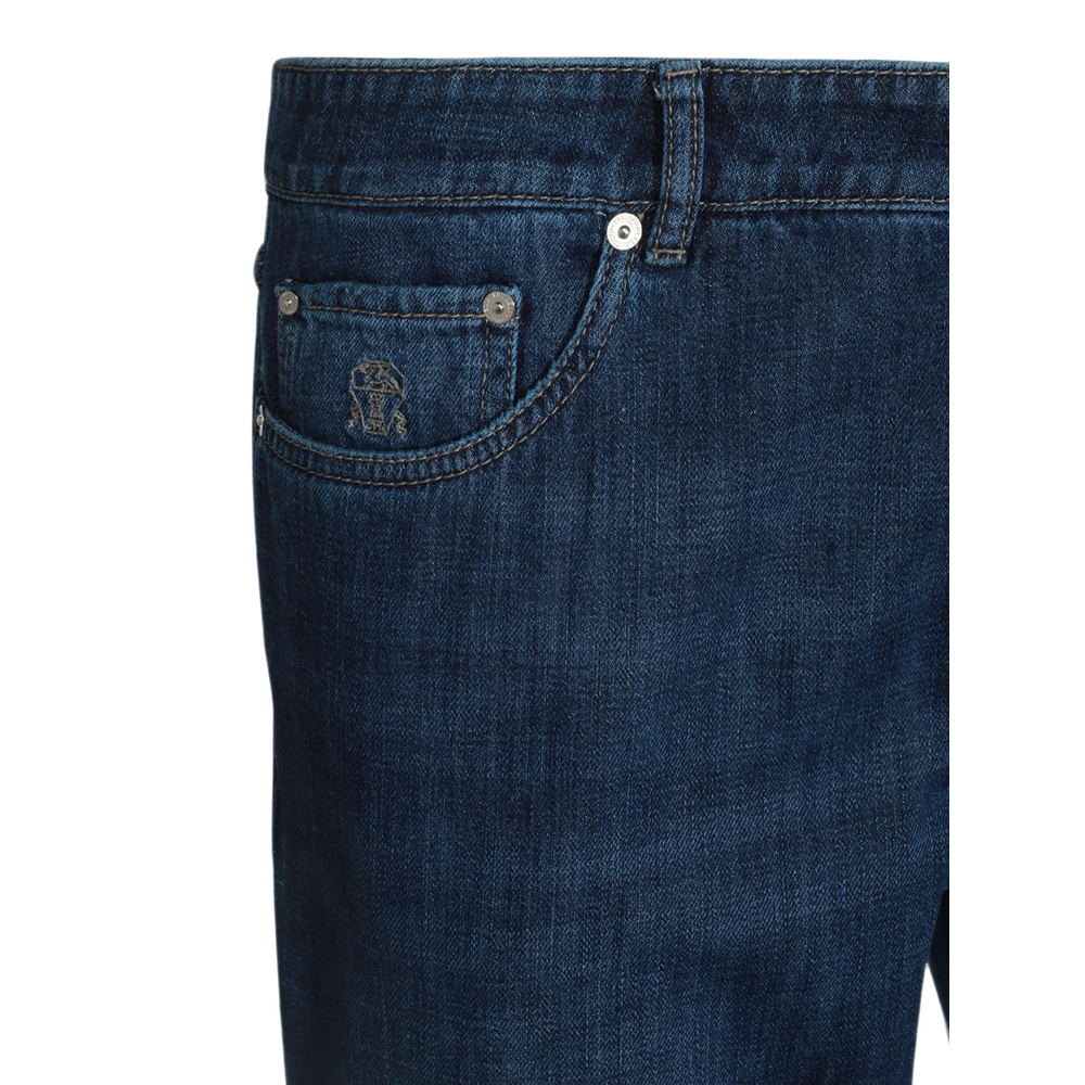 Faded-Effect Jeans
