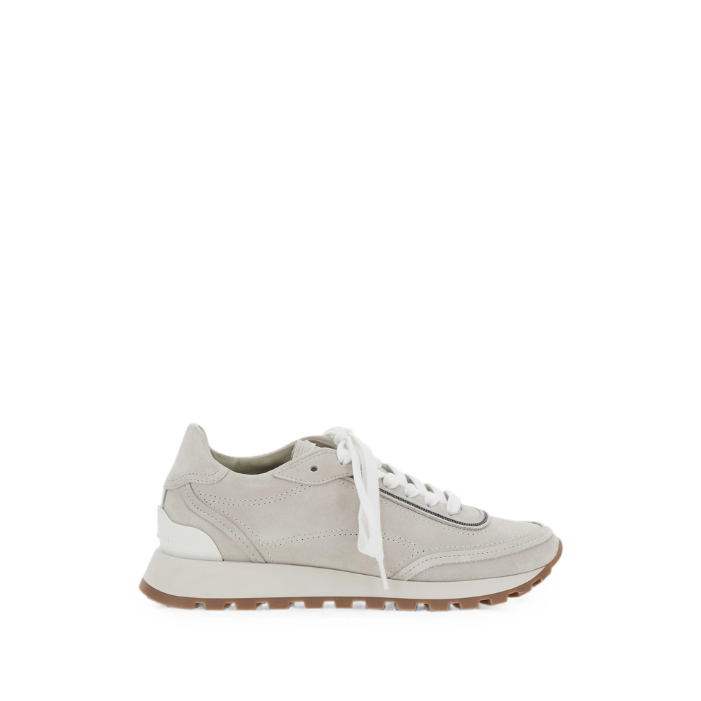 Monili-Trim Panelled Sneakers