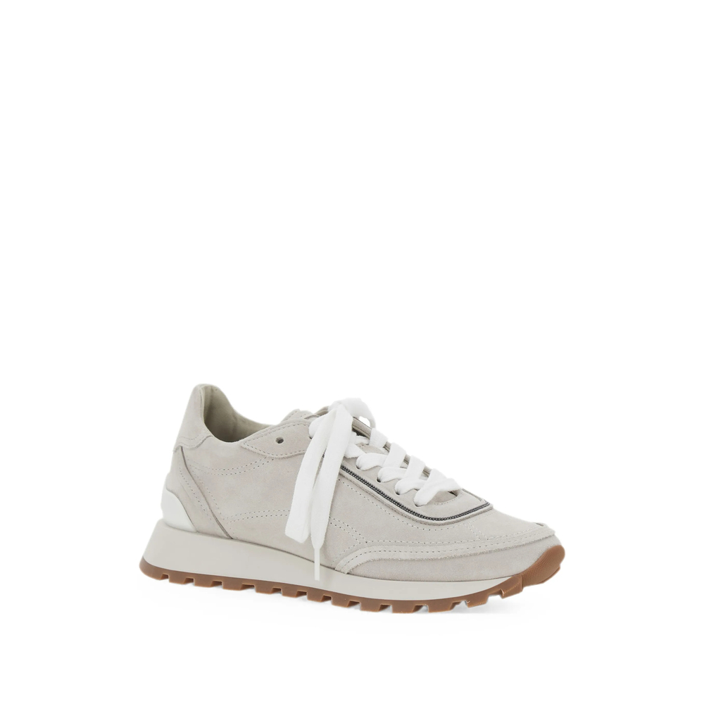Monili-Trim Panelled Sneakers