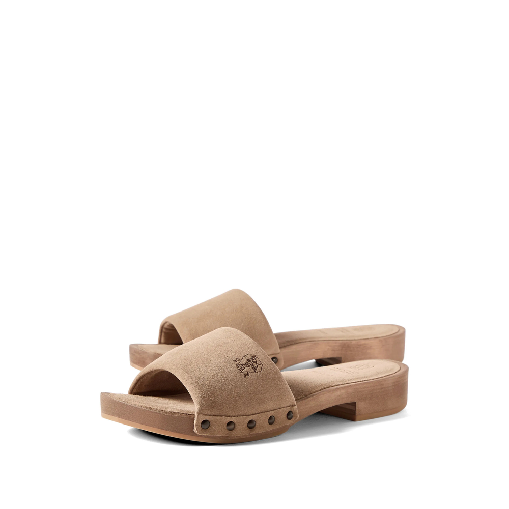 Suede Slides