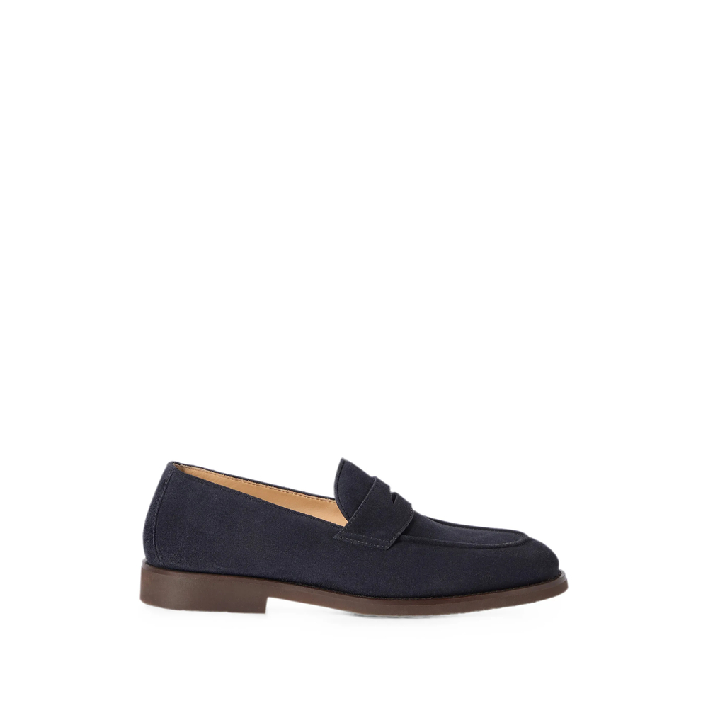 Suede Penny Loafers