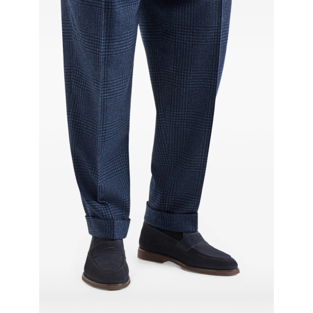 Suede Penny Loafers