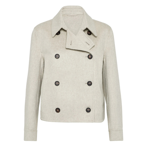 Brunello Cucinelli Brushed-finish Jacket