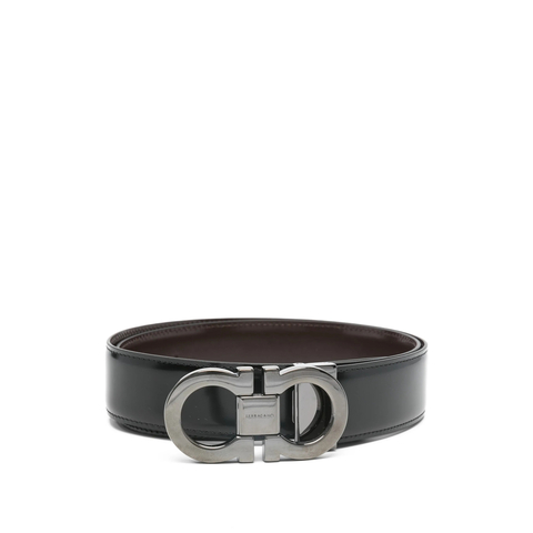 Ferragamo Gancini-buckle Reversible Belt