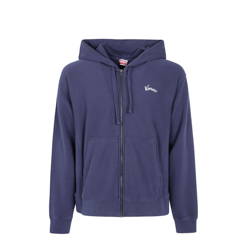 Kenzo Graphic-print Zip-up Hoodie