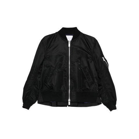 Sacai Pleat-detail Bomber Jacket