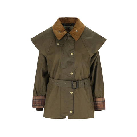 Barbour Cape-style Waxed Jacket