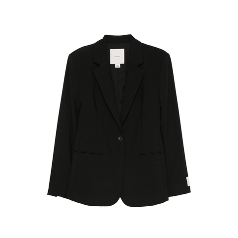 Calvin Klein Single-breasted Logo-patch Jacket