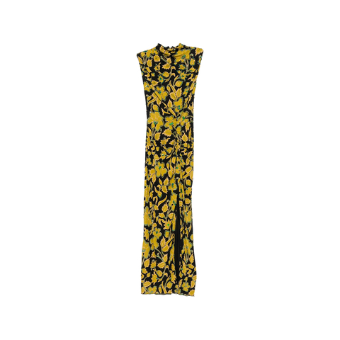 Diane Von Furstenberg Apollo Floral-print Ruched Midi Dress