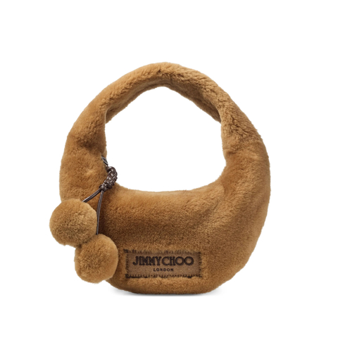Jimmy Choo Winter Shearling Shoulder Bag