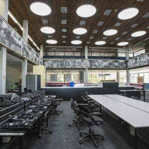 Universiteitsbibliotheek leeg