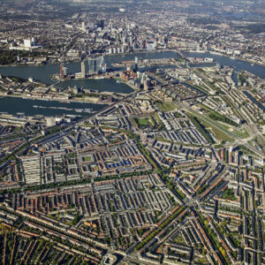 Rotterdam, 11 oktober 2015. Vergezicht Rotterdam-Zuid
