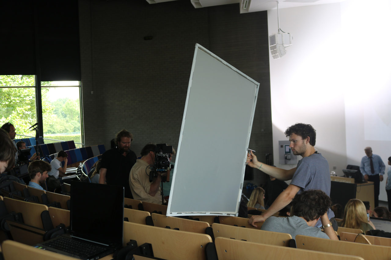 Filmset collegezaal
