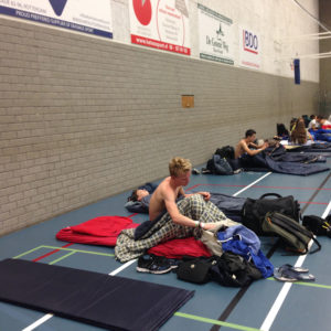 wakker worden in de sporthal eurekaweek 4