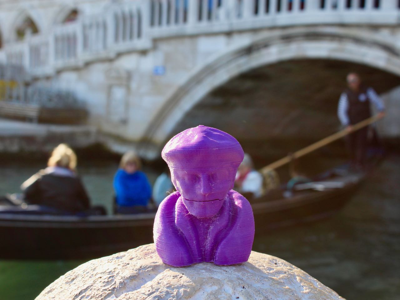 Erasmus 3d print kapot venetië