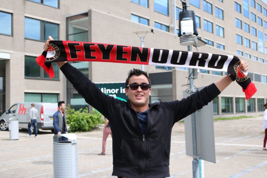 Feyenoord Robin van zijl foto Laanen
