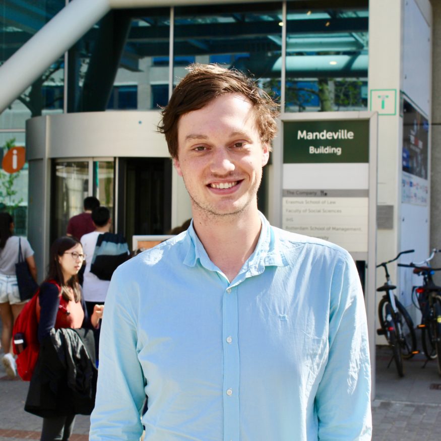 Pepijn van der Salm (22), ex-penningmeester van de STAR Management Week