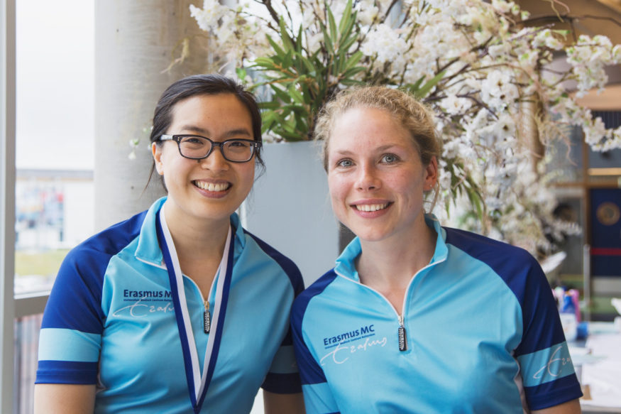 Erasmus MC Tour de Rotterdam, 24 juni 2017, Yu Yi Wong, Roos van der Vuurst de Vries