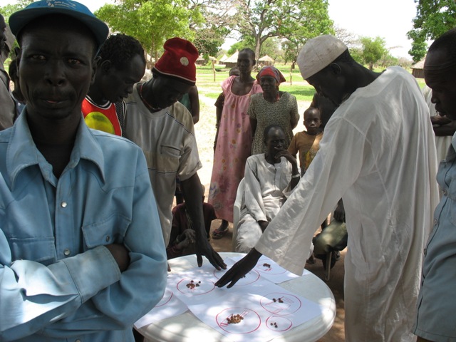 3 IDP Focus group at Akot, South Sudan